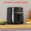 KitchenBrothers Airfryer - 5L - 1500W