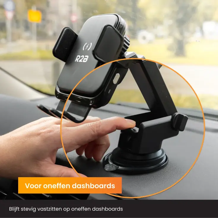 Telefoonhouder Auto Zuignap + Dashboardpad