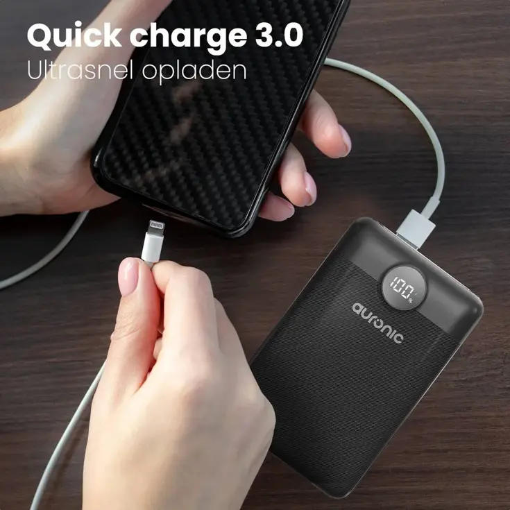 Powerbank 20.000 mAh – Snellader