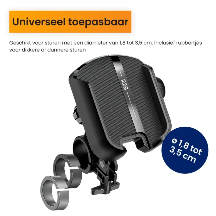 Telefoonhouder Fiets en Scooter