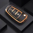 Dutch Shield Sleutelhoesje  Audi goud C3