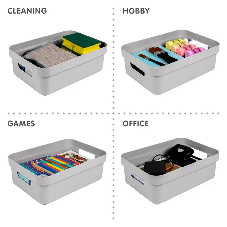 Sigma home - Opbergbox - 9L - 6-delig