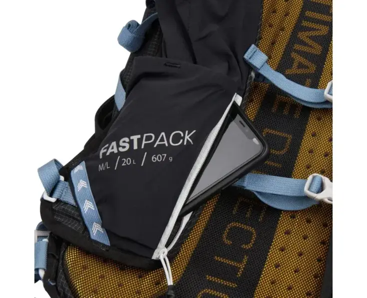 Fastpack 20 - Antraciet Blauw - Veelzijdige rugzak