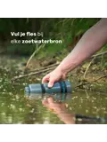 Waterfilter - Eco-Active 75cl - Blauw