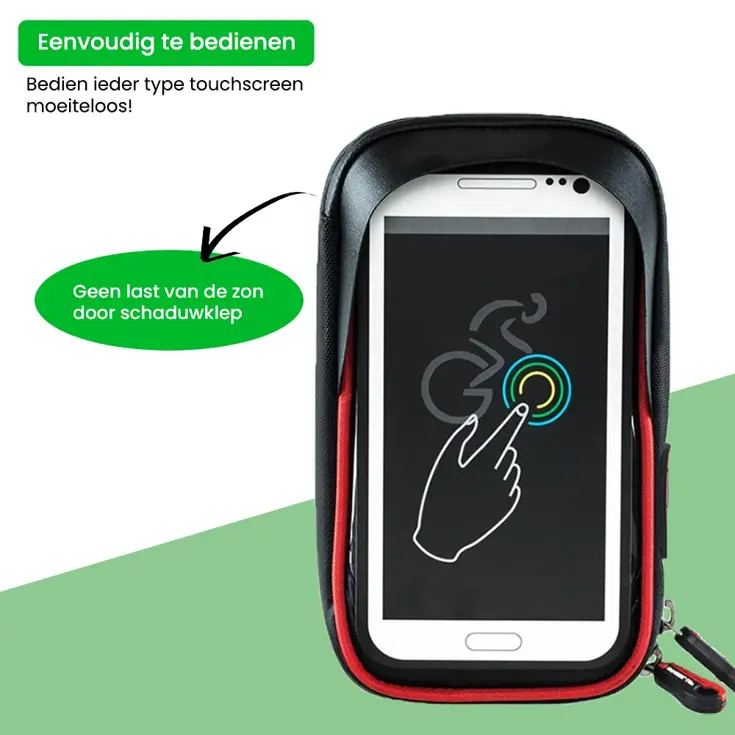 PROOF Telefoonhouder Fiets - Met opbergvak