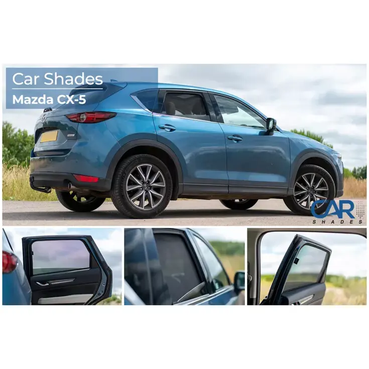 Mazda CX5 2017- Zonneschermen achterportieren - Car Shades