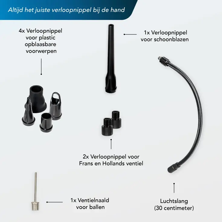 Donrox C542 Bandenpomp + Extra Batterij