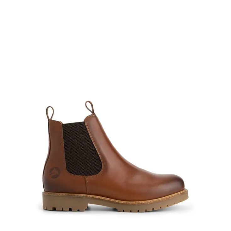 Travelin' Agder Dames - Chelsea boots - Leer