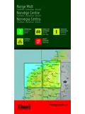 Wegenkaart Noorwegen 2 Midden