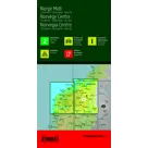 Wegenkaart Noorwegen 2 Midden
