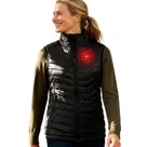 Infrarood verwarmde Bodywarmer Vrouwen - Zwart