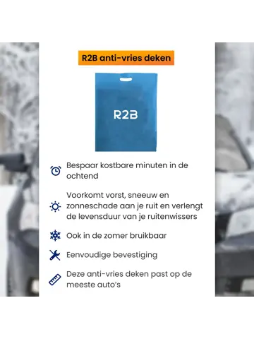 Anti-Vries Deken Auto Voorruit