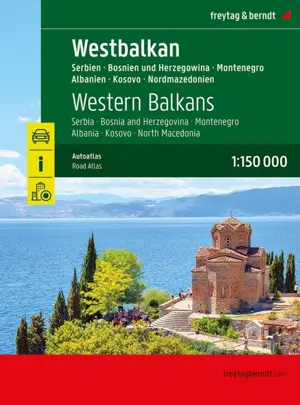 Wegenatlas West-Balkan