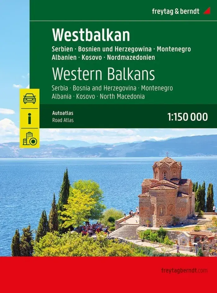 Wegenatlas West-Balkan