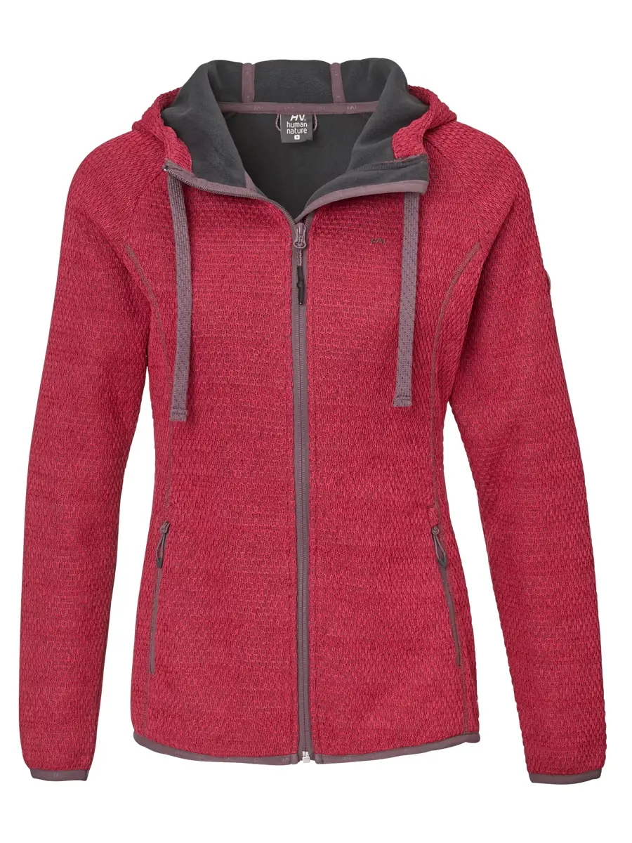 Rapbin Teddyfleece gilet voor dames, effen bodywarmer