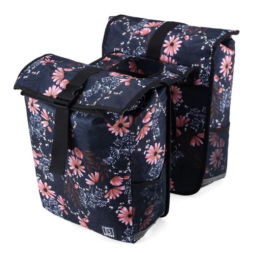 Fietstas Rolltop - Dubbel - Waterdicht