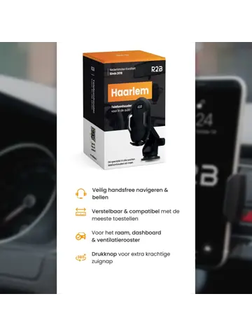 Telefoonhouder Auto Zuignap en Ventilatie