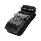 Kofferriem met cijferslot 180 cm – Zwart