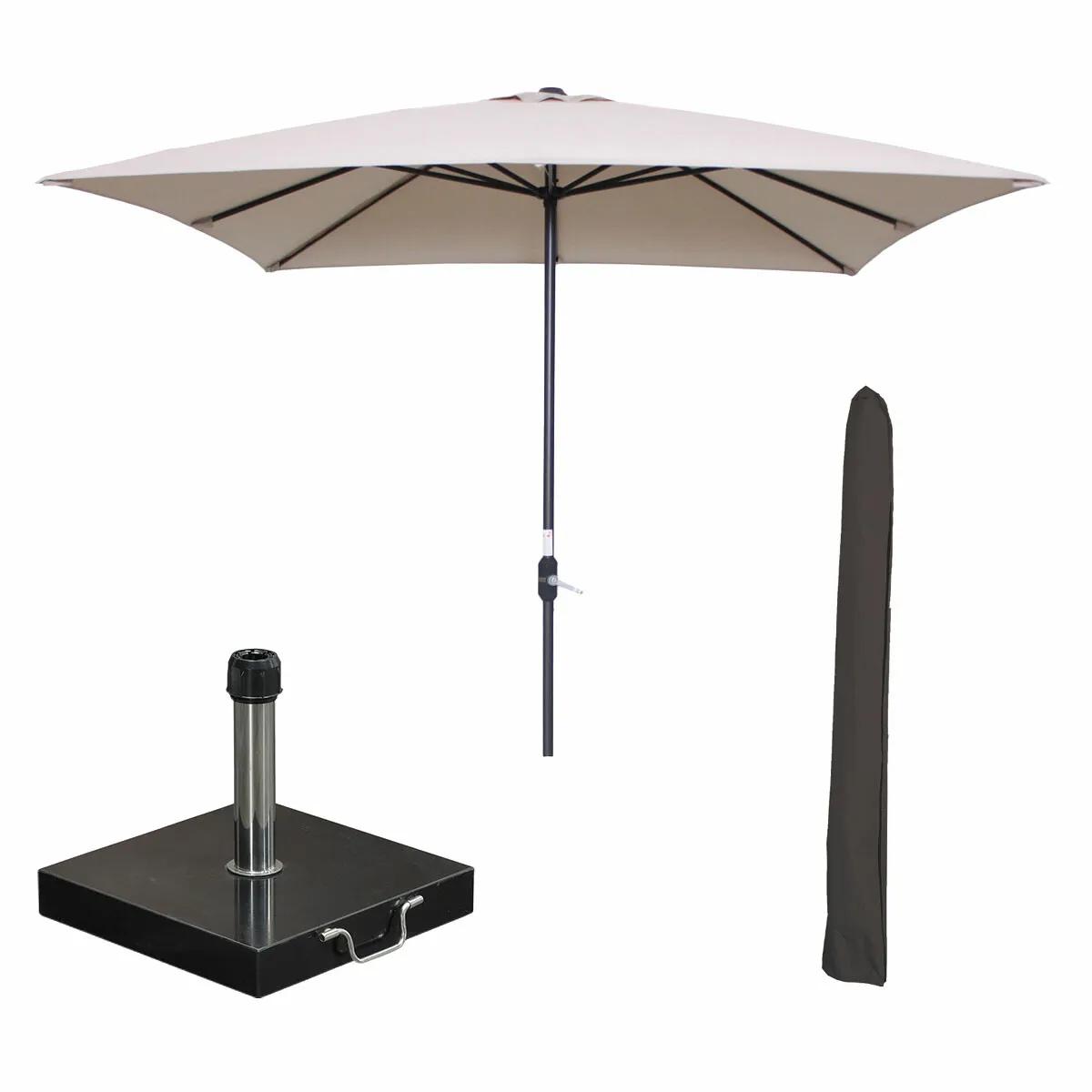 Garden Impressions Lotus Stokparasol   Bruin