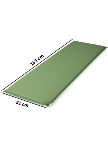 Slaapmat Zelfopblazend 1 persoons - Groen