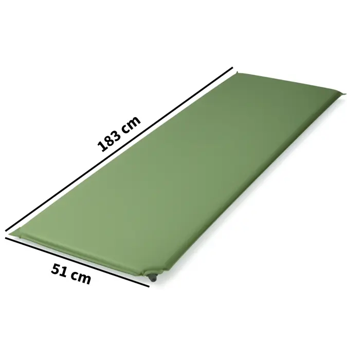 Hem Slaapmat Zelfopblazend 1 persoons - Groen