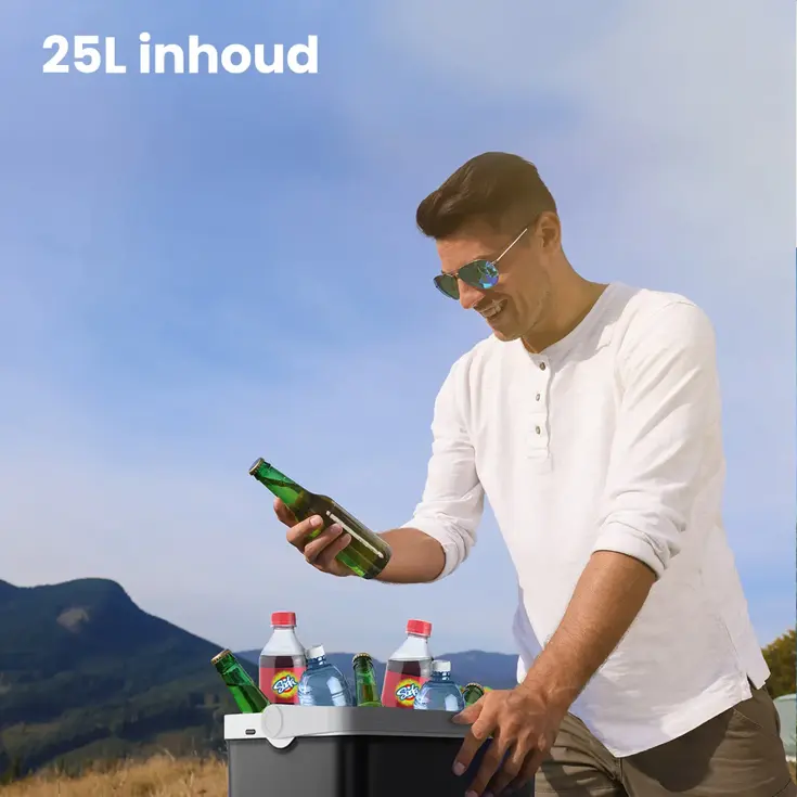 Koelbox Elektrisch 25L – Zwart
