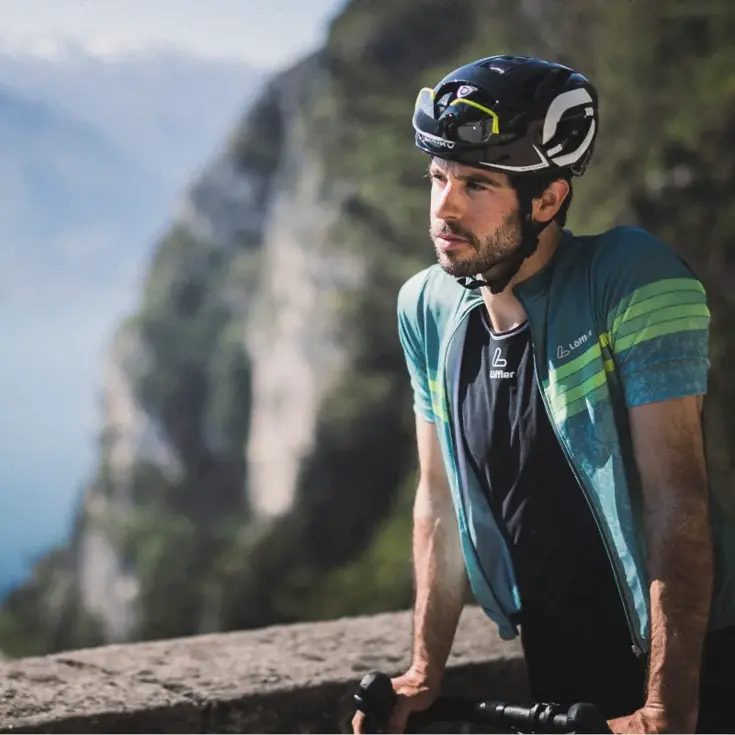 Loeffler fietsshirt Shady Pine heren