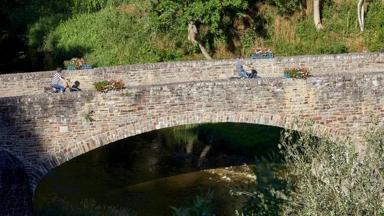 Duitsland_Eifel_Lindner_Nürburgrin_Ferienpark_Brug_Over_De_Ahr_Schuldeifel