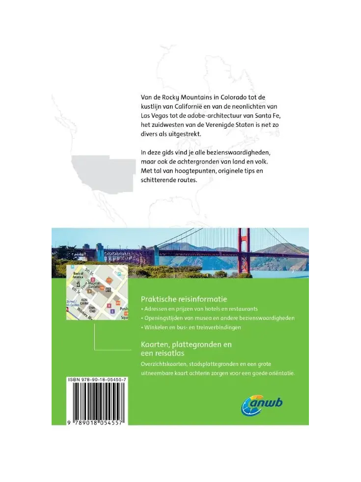 ANWB Wereldreisgids Verenigde Staten zuidwest