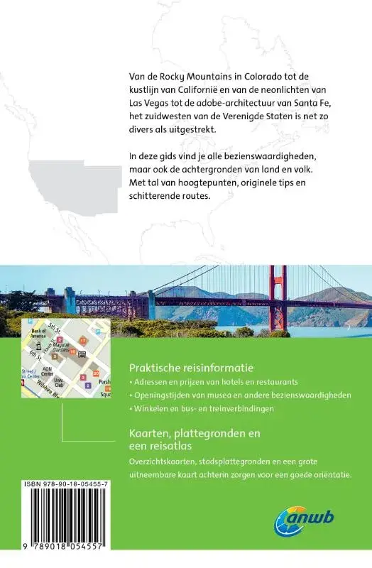 ANWB Wereldreisgids Verenigde Staten zuidwest