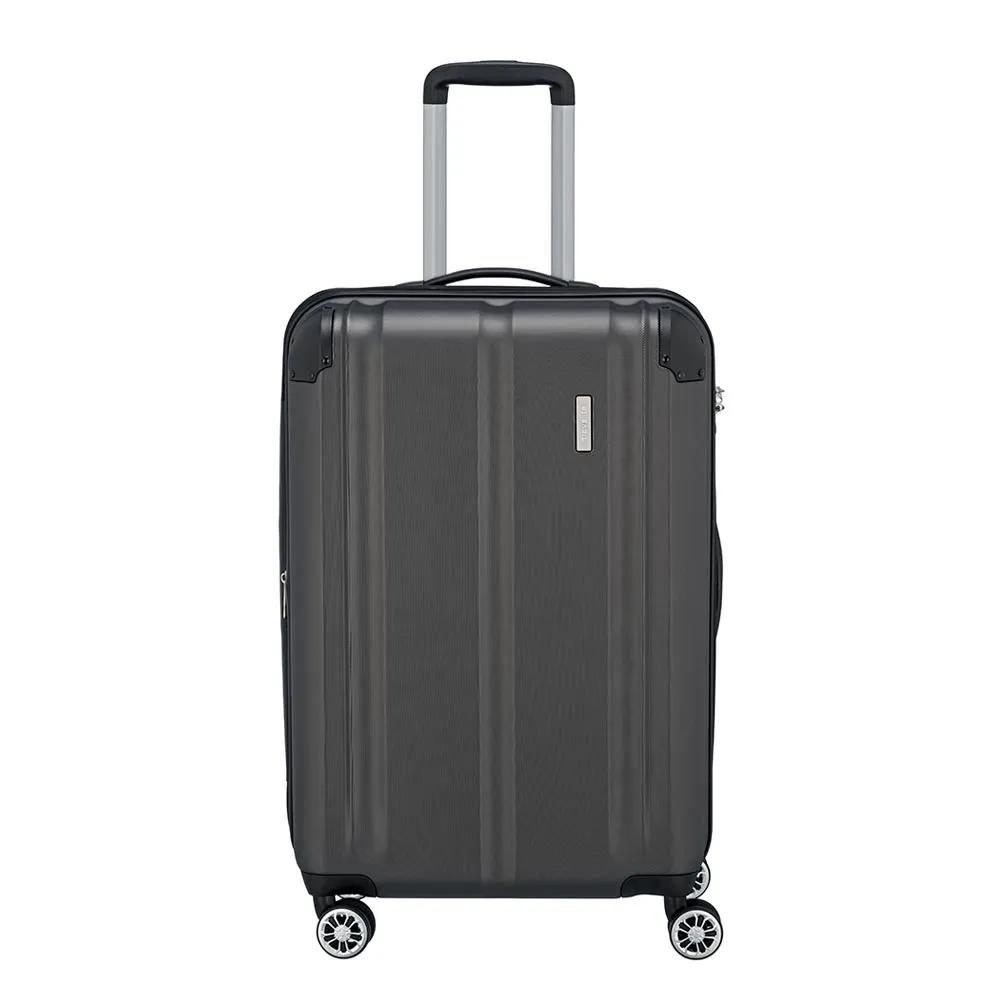 Travelite  4 wiel trolley m expandable Grijs  Grijs main product image