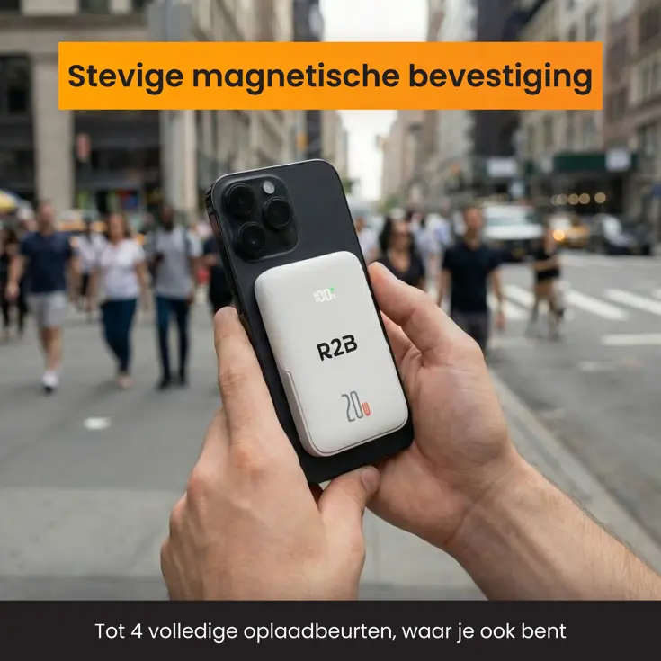 MagSafe Powerbank 10000 mAh - Draadloos