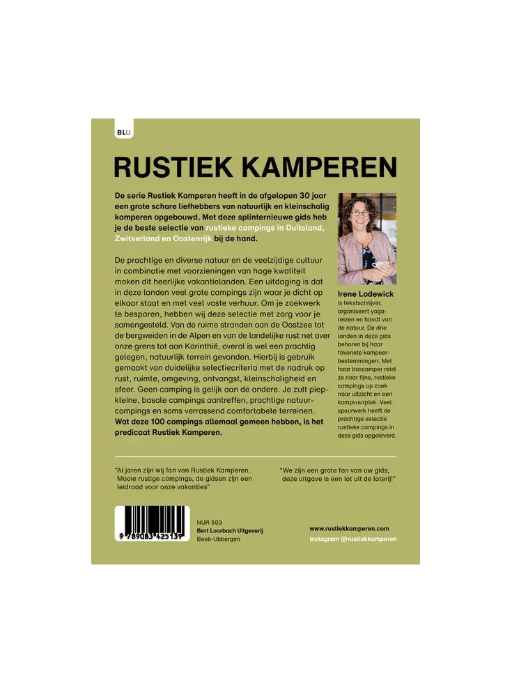 Rustiek Kamperen Duitsland, Zwitserland en Oostenrijk