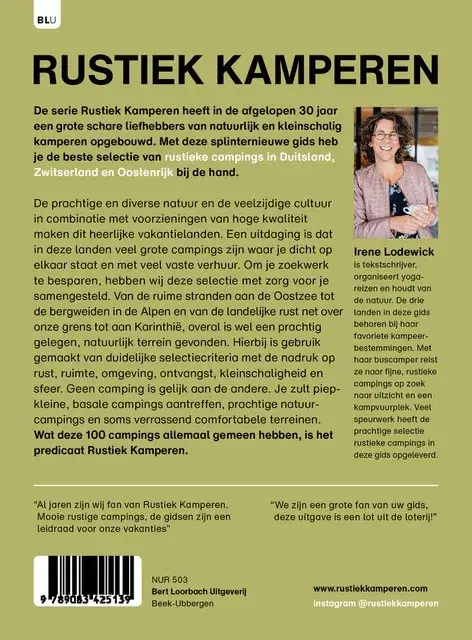 Rustiek Kamperen Duitsland, Zwitserland en Oostenrijk