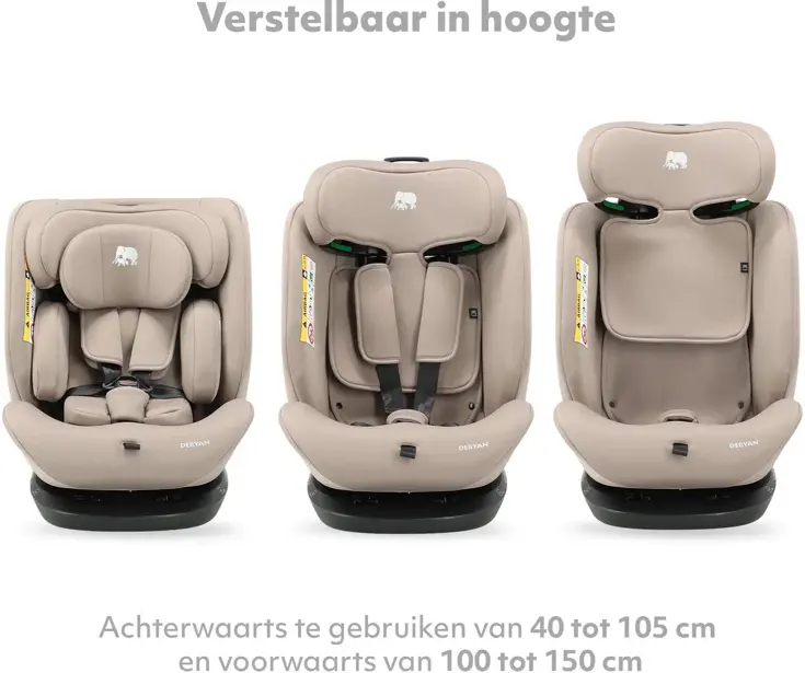 Clyde i-Size Autostoel – 40-150 cm - Groep 0/1/2/3