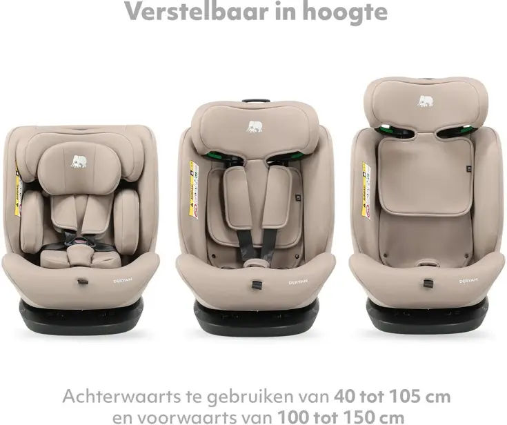 Clyde i-Size Autostoel – 40-150 cm - Groep 0/1/2/3