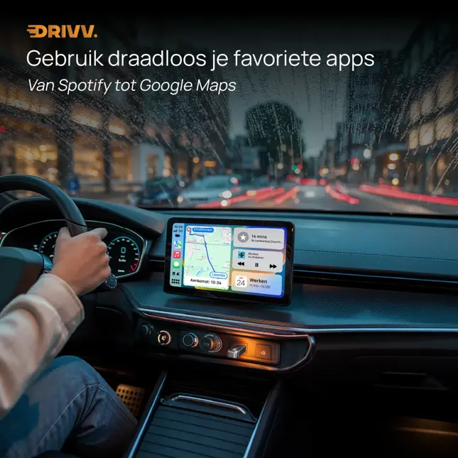 Drivv. 2in1 CarPlay Dongle - Apple CarPlay