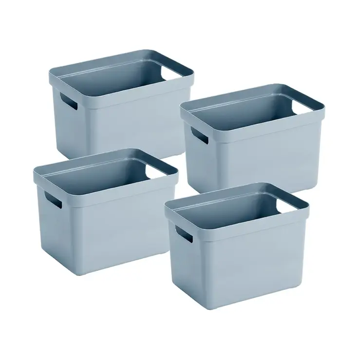 Sigma home - Opbergbox - 18L - 4-delig