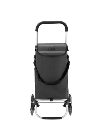 40L boodschappentrolley met trapwielen