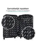Reiskoffer M ABS 74L met TSA-slot en 360° wielen
