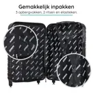BlockTravel reiskoffer - M - TSA-slot - 74L