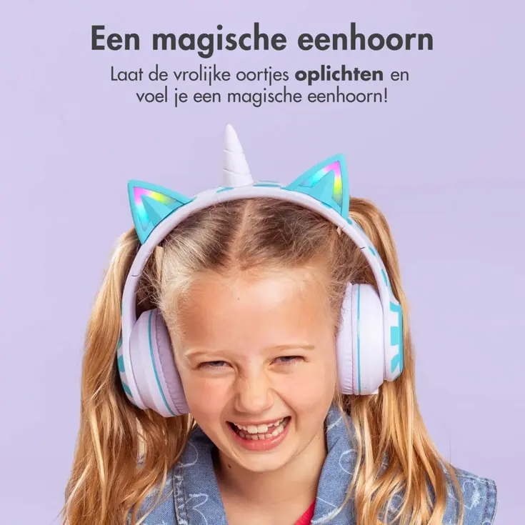 Kinder Koptelefoon Unicorn