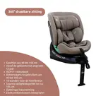 Demian 40-150 cm 360° i-Size Autostoel