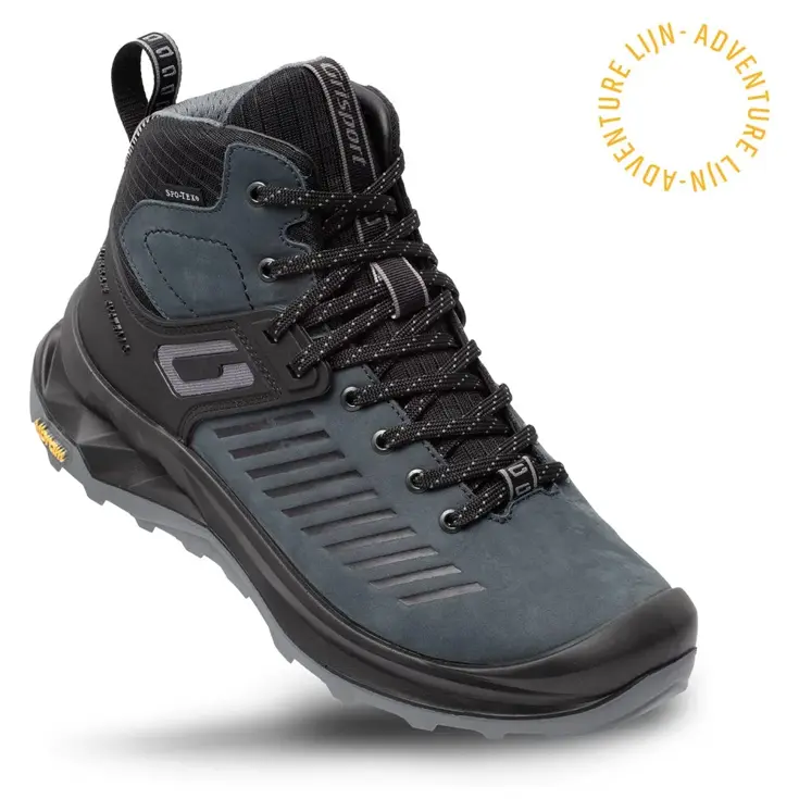 Journey Mid Blauw Wandelschoen