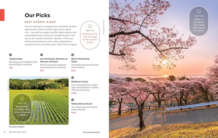 Fietsgids Best Bike Rides Japan 1