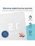 Elektrische Kachel - Tot 25m2 - 2000W