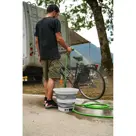 Lampa opvouwbare emmer met batterijpomp - 15 liter