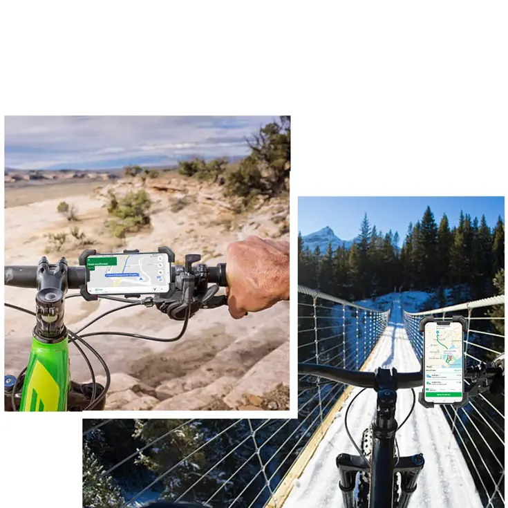 Fietsstuur Houder - tot 7 inch