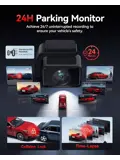 F4 Pro 2CH 4K Touch Wifi GPS 128gb dashcam