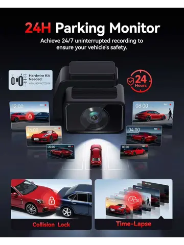 F4 Pro 2CH 4K Touch Wifi GPS 128gb dashcam